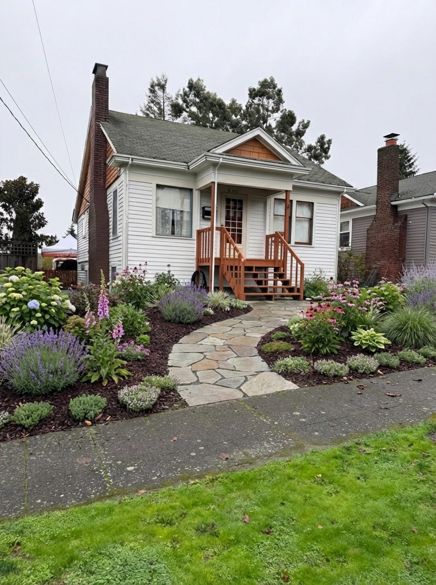 Rendered visualization showing the renovated room